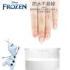 Pegatinas de uñas con dibujos animados de Frozen, blancas como la nieve, luminosas en 3D, auténticas, para niños y niñas
