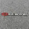 Para KIA KIA Coche Metal Logo de Coche Pegatina de Coche Estéreo Metal Aluminio Pegatina Decorativa Venta Caliente Stock Mayorista