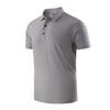 Camisa Polo de Verano Manga Corta Camiseta para Hombre Ropa de Trabajo Manga Media Talla Grande Uniforme de Fábrica Color Sólido Cuello Solapa Camisa Publicitaria Estilo Delgado