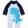 Traje de baño nuevo al por mayor para niños 1-4-7 años traje de baño para niños bebé lindo dinosaurio versión coreana traje de baño de una pieza para aguas termales