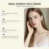 Crema Hidratante con Esencia de Caracol, Cuidado Suave para la Piel del Rostro, Cuidado de la Piel Hidratante y Suavizante, Crema de Aplicación Tópica