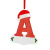 Decoración Navideña 2D Transfronteriza Letras Árbol de Navidad Colgante Yikoulian 26 Letras Decoración Navideña Festiva para el Hogar