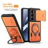 Novo Modelo Adequado para Transsion Hot70Pro Janela Deslizante Capa de Celular Anti-Queda Note60 Capa Protetora Magnética para Carro