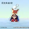 Chaveiro Pingente Acrílico Zootopia 2 Mais Vendido Nick e Judy Pingente de Bolsa Pequeno Presente Infantil