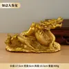 Enfeites de Dragão Han de Latão, Dragão de Cobre Atacado, Artesanato de Enfeites de Dragão, Dragão Ginseng Ruyi, Dragão do Zodíaco Decoração para Casa Presentes