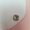 Dopamina DIY Accesorios de Cristal de Vidrio al por Mayor Funda para Teléfono Celular Agujero Zapatos Pasador Calcetines Paquete de Material de Etiqueta de Cuero Parche
