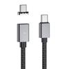 Cable Magnético para Teléfono Móvil PD100W Cable de Datos 5A Cable de Carga para Computadora Cable de Carga Rápida Codo 1.5m Cable Magnético Tyc