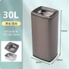 Cubo Comercial de Acero Inoxidable para Residuo de Té con Tubería de Drenaje, Cubo con Filtro Separador de Desechos de Té, Cubo Grande de Agua para Preparar Té en la Sala de Té