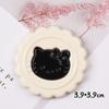Lindo gato KT galleta pastel de luna comida y accesorios de juego pegamento de crema DIY funda de teléfono pasador material de accesorios para el cabello al por mayor en stock
