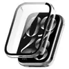 Funda Protectora Qingfeng para Xiaomi Mi Band 10 Pro, Funda de Película Templada de PC y Protector de Pantalla Integrados para Xiaomi 10 Pro