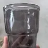 Taza de Regalo de Aspecto de Alta Gama Estilo Celebridad de Internet Taza de Bambú con Popote Taza de Agua Portátil Taza de Café de Doble Bebida Souvenir