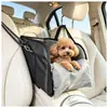 Asiento de Coche Central para Mascotas Amazon Portátil para Perros Reposabrazos Asiento a Cuadros para Perros Pequeños con Bolsa de Cojín Suave