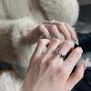 Estilo Coreano Nueva Llegada Anillo Abierto de Mariposa Anillo Personalizado de Moda para Mujeres Diseño Nicho Lujo Ligero Alto Sentido Lujo Ligero Anillo de Dedo