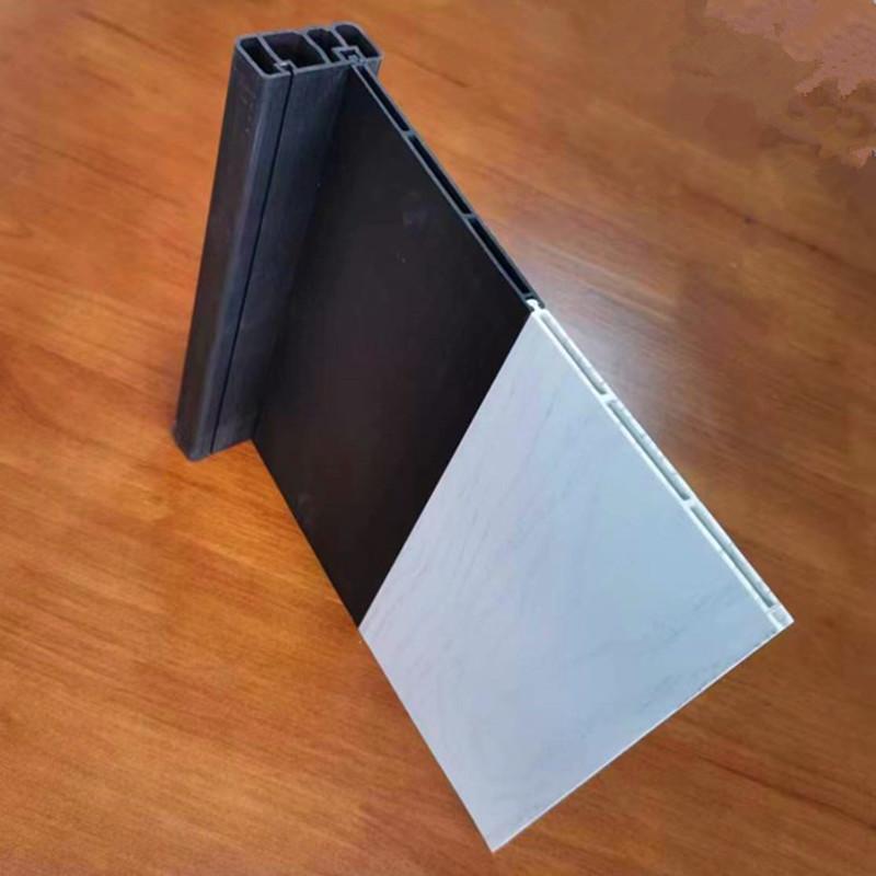 黑桃木纹塑料型材4