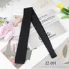 Corbata en Stock, Corbata de Punto Plano, Versión Estrecha, de Lana, Casual Británico, Versátil, Estilo Universitario Femenino, Color Sólido, de Moda