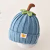 Toucas de Bebê Outono e Inverno Toucas de Lã Quentes para Bebê Menina Crianças Meninos e Meninas Toucas de Tricô Fofas para Bebê Menino