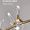 Lámpara Colgante Moderna de Rama en Espiga para Sala de Estar Estilo Nórdico Decoración de Lujo Ligero Estilo Industrial Tienda de Ropa Barra de Bar Accesorios de Iluminación Zhongshan