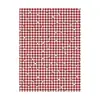 Papel de Presente Florido Xadrez Vermelho Flor Flores Artesanal DIY Buquê de Presente Papel Kraft Espessado Vintage Papel de Embalagem para Florista
