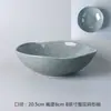 Tazón de cerámica creativo, tazón para el hogar, tazón para sopa, tazón para verduras, plato para sopa de fideos, plato para ensalada, tazón para refrigerios, tazón de red roja, tazón de color sólido
