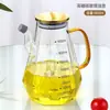 Material 201 com filtro pote de óleo aço inoxidável doméstico à prova de vazamento pote de vinho pote de onça garrafa para despejar óleo garrafa de tempero pote resíduo de óleo