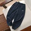 Pantalones de chándal finos de algodón de bambú y algodón para niños, talla 170, medianos y grandes, estilo verano para niños y niñas, 32 unidades, Clase A