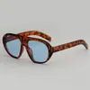 Elegantes y versátiles gafas de sol tipo aviador, estilo europeo y americano, con un aspecto de alta gama, protección UV y un efecto adelgazante, perfectas para la protección solar