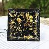 Adornos Pirámide Transfronterizos de Comercio Exterior Pegamento de Cristal Grava Resina Hogar Oficina Escritorio Adornos Acrílicos