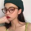 Nuevas Gafas Cambia Color Ojo de Gato Anti Luz Azul Clásicas Ultraligeras Populares Gafas Anti Luz Azul Retro Casual Gafas para Miopía