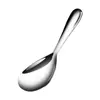 Cuchara para Arroz de Acero Inoxidable Cuchara Gruesa para Arroz Cuchara Doméstica para Arroz Cuchara para Platos Cuchara Grande Venta al por Mayor AliExpress