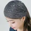 Faixa de cabelo fina de renda de aba larga para cobrir cabelo branco grampo de cabelo de shampoo sensação de alta qualidade jovem verão pressão cabelo para fora cobertura de cabeça larga