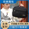 Bolsa de Peito Casual Masculina com Logo Personalizável, Tecido Oxford Fashionable Repelente à Água, Bolsa Transversal de Ombro Estilo Coreano