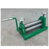 Nueva Máquina Curvadora Manual de Rodillos Redondeadora Enrolladora Cilindradora Manual Pequeña para Latas Espesor de Rodillo 2 mm