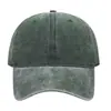 Boné de Baseball Lavado 100% Algodão Transfronteiriço, Top Macio, Cor Sólida, Estilo Vintage, Chapéu de Proteção Solar, Atacado, Logo Bordado