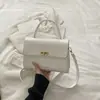 Chegada Nova Primavera 2026 Bolsa de Ombro Único Relaxada Estilo Coreano Personalizada Bolsa de Mão Tendência Cor Sólida Moda Alta Aparência Bolsa Transversal