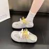 Medias Pantuflas Cerradas de Verano para Mujer, Nuevo Modelo 2026, Malla Transpirable, Zapatos Perezosos Slip-On de Suela Gruesa, Estilo Birkenstock