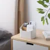 1 pieza Portacontrol Remoto, Organizador de Escritorio para Cosméticos, Pinceles de Maquillaje, Bolígrafos, Gafas para Dormitorio, Sala de Estar, Tocador, Estudio