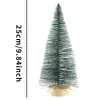 Suministros de Decoración Navideña Mini Árbol de Navidad Arreglo de Ambiente Festivo para el Hogar Árbol de Pinos de Colores Árbol de Pino Pequeño Artificial