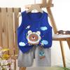 Conjunto de Colete Infantil Algodão Puro Roupas de Verão para Meninas Estilo Coreano Roupas Infantis Novo Estilo 2026 Conjunto de Duas Peças para Meninos de Verão Atacado