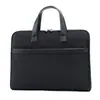 Bolsa Tote de Negócios Masculina Aprimorada em Tecido Oxford, Bolsa de Ombro, Bolsa Transversal, Pasta de Grande Capacidade, com Impressão de Logo