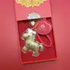 Shuibei Venda Quente Ouro Puro 999 Pingentes de Bolsa Desenho Animado Presente Pingentes Atacado