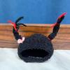 Labubu 4.0 Cabezal de Muñeca Gorro Gato Kt Colgante de Bolso Estilo Mismo que Blackpink Hebilla de Corazón Decoración de Mochila para Muñeca