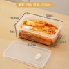 Caixa de Picles de Cozinha de Grande Capacidade, Caixa Selada para Conservar Fresco, Caixa de Armazenamento para Geladeira de Grau Alimentício, Caixa para Pratos Frios com Tampa