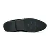 Nuevos Zapatos de Hombre de Gran Tamaño Transfronterizos de Otoño, Zapatos Formales de Cuero, Zapatos Casuales Slip-On de Estilo Coreano para Hombre, Zapatos de Punta de Cuero para Hombre