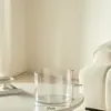 Vaso Anti-Queda de Acrílico para Hidroponia, Arranjo de Flores, Bambu da Sorte, Vaso Reto Transparente de Acrílico para Flores Frescas, Decoração para Sala de Estar, Pequeno