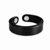 Anillos de Energía Magnética Retro Color Cobre Rojo Europeos y Americanos Transfronterizos para Hombres y Mujeres, Anillos Magnéticos Abiertos al por Mayor