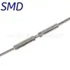 Barandilla de Columna Cable de Acero Inoxidable 304 Conector de Cable de Acero de Doble Trenzado Conector de Cable de Acero de Tope Cerradura de Cuerda de Acoplamiento