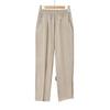 Pantalones de Mamá 2025 Primavera y Verano Delgados Elásticos Rectos Casuales Pantalones Recortados Cintura Alta Cintura Elástica Pantalones para Mujeres de Mediana Edad y Mayores