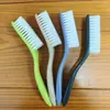 Cepillo para Zapatos con Mango Curvo, Versión Extendida, Cepillo Especial para Limpieza de Zapatos, Multifuncional para el Hogar, Cepillo de Baño de Cerdas Duras Suaves, Venta al por Mayor