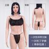 Roupa íntima de TNT Descartável Sutiã Sutiã Salão de Beleza Suor Sauna Feminino Spa Faixa para o Peito Conjunto de Roupa Íntima