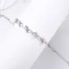 Pulsera Ondulada de Plata de Ley S925 para Mujer, Versátil, Moderna, Lujo Ligero, Exquisita, Estilo Ins Cool, Joyería Transfronteriza, Regalo, Venta al por Mayor